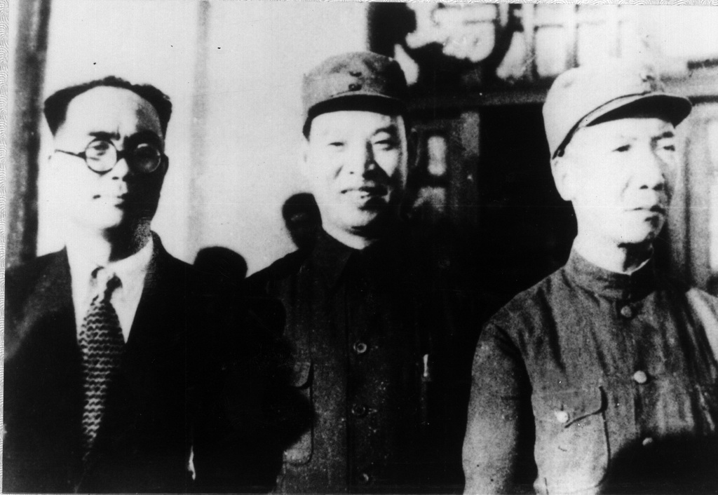 周保中和抗联五军部分战士